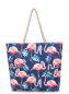 Preview: Strand Tasche Dunkel Blau